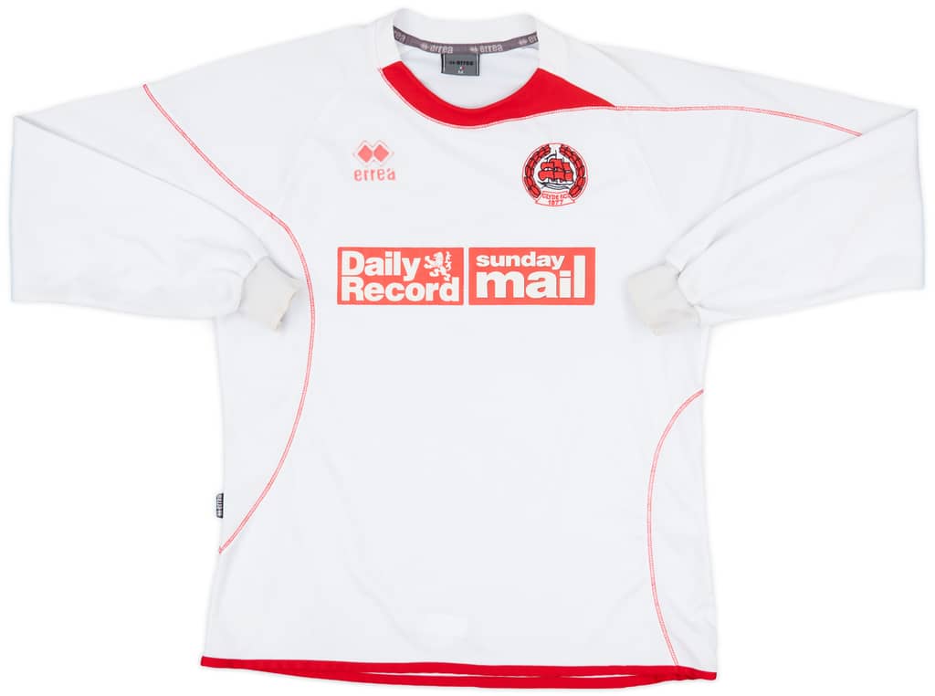 2000s Clyde FC Youth Home L/S Shirt #4 - 6/10 - (M)