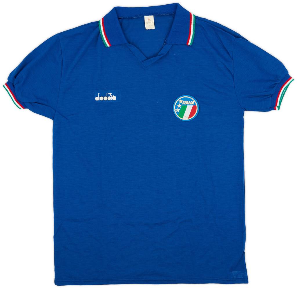1986-90 Italy Home Shirt - 8/10 - (L)