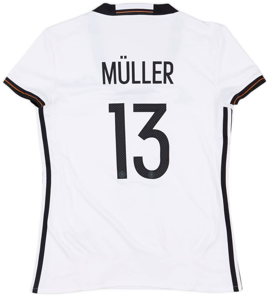 2015-16 Germany Home Shirt Muller #13 - 8/10 - (Women's S)
