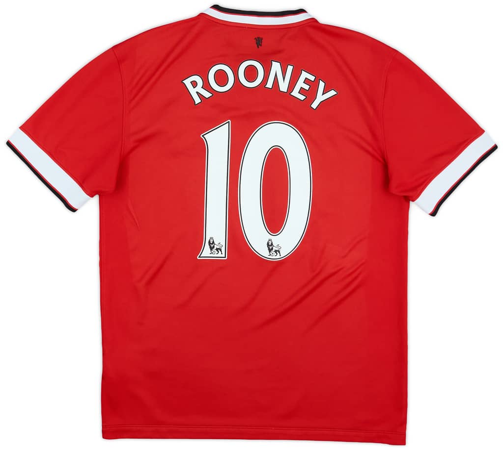 2014-15 Manchester United Home Shirt Rooney #10 - 5/10 - (M)