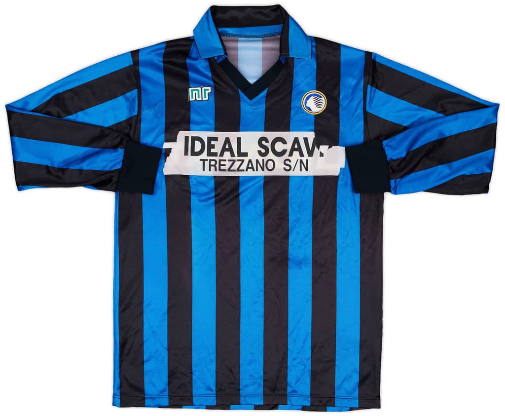 1990-91 Atalanta Match Issue Home L/S Shirt #6