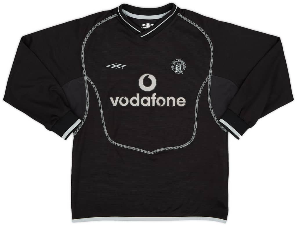2000-02 Manchester United GK Shirt - 8/10 - (L.Boys)