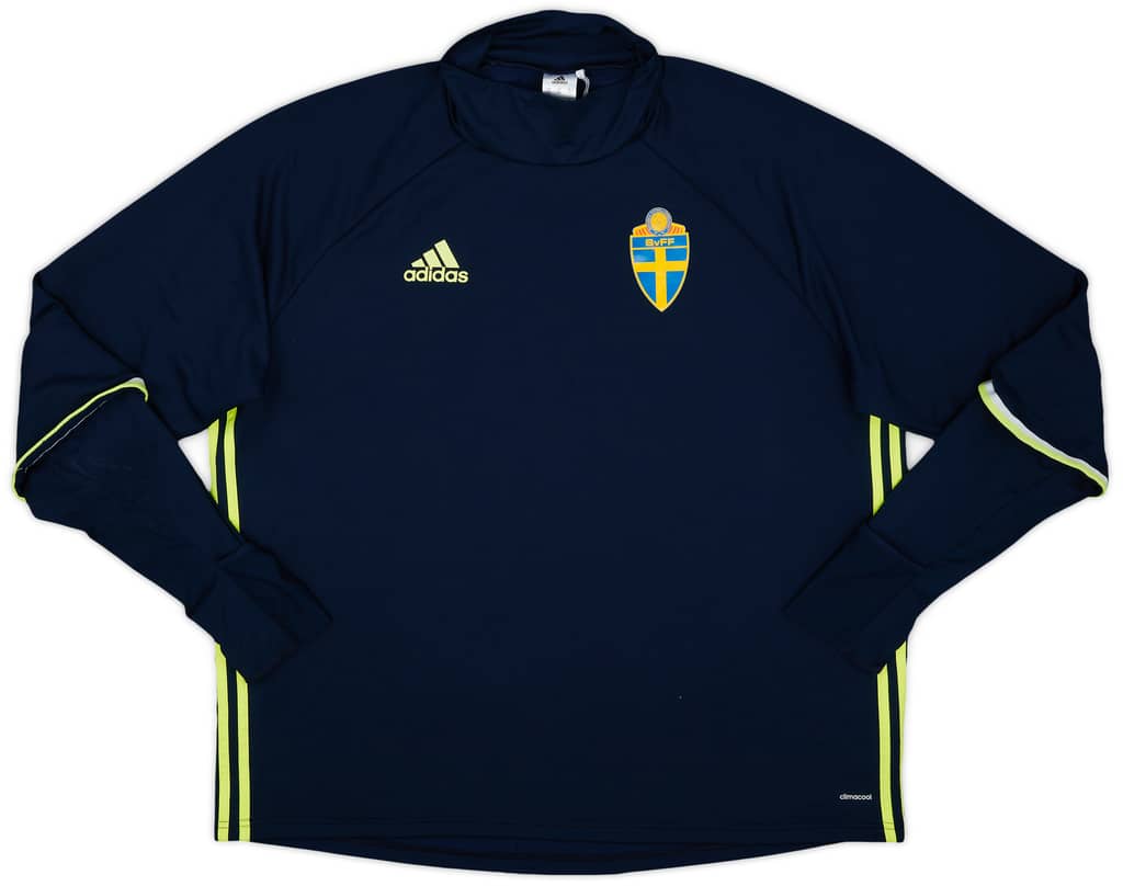 2015-16 Sweden adidas Drill Top - 8/10 - (XXL)