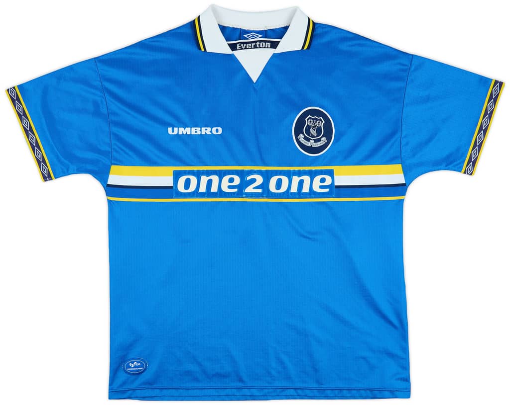 1997-99 Everton Home Shirt Materazzi #15 - 8/10 - (XXL)