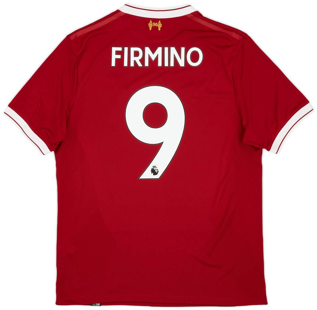 2017-18 Liverpool 125 Years Home Shirt Firmino #9 - 8/10 - (S)