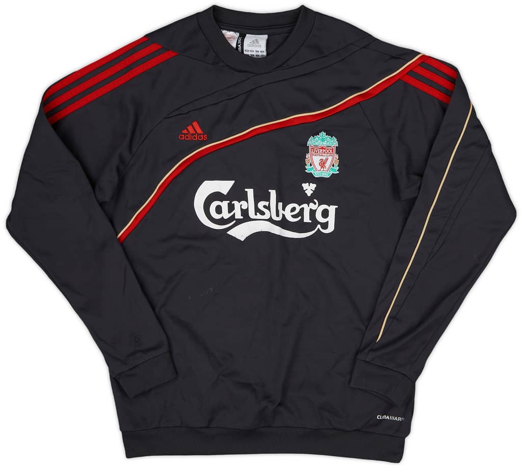 2009-10 Liverpool adidas Sweat Top - 6/10 - (L.Boys)