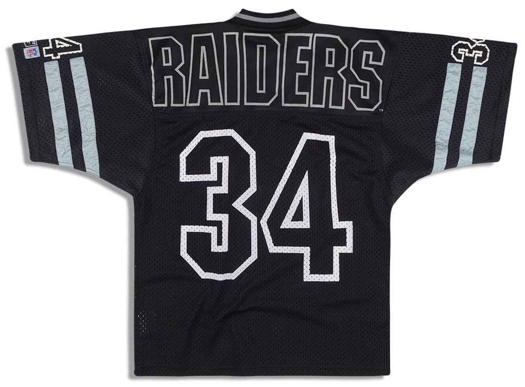 1995 Oakland Raiders #34 Campri Teamline Jersey XS