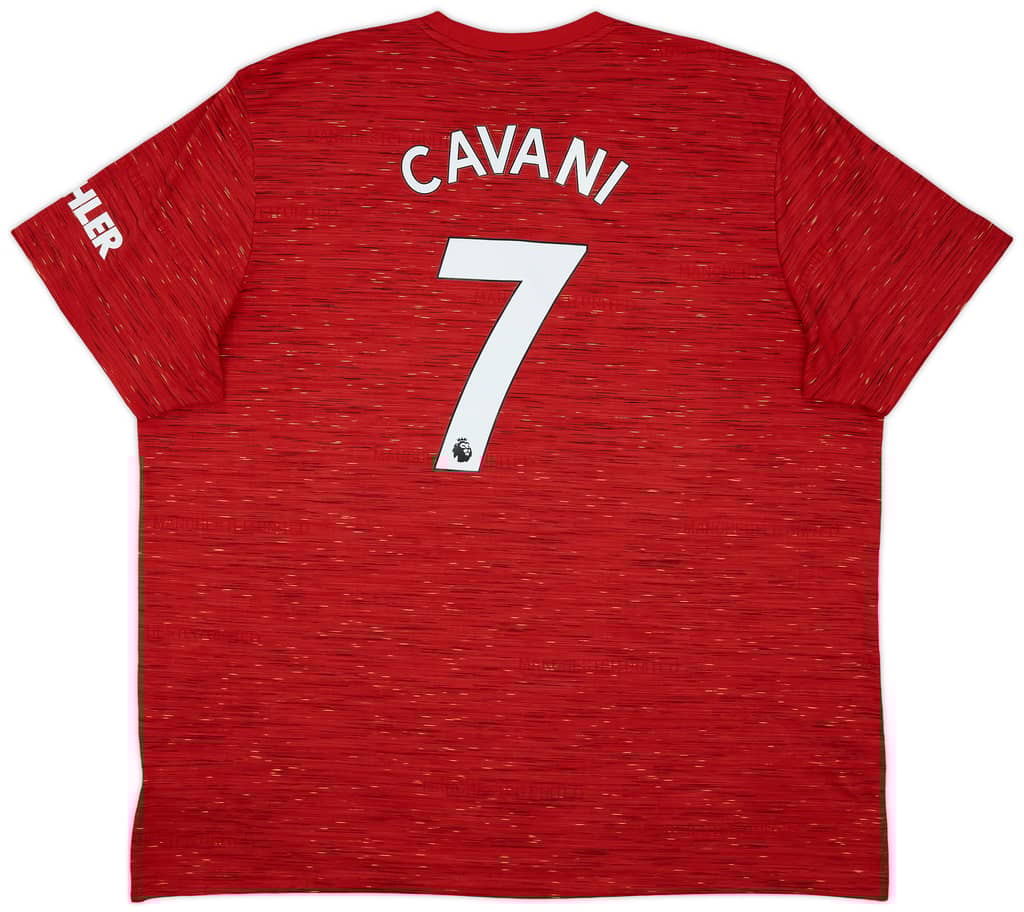 2020-21 Manchester United Home Shirt Cavani #7 - 9/10 - (3XL)