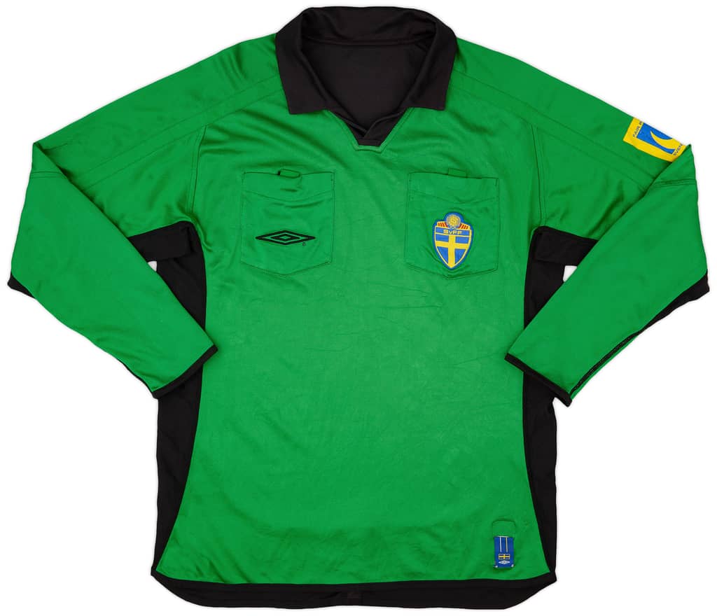 2000s Sweden Umbro Referee Reversible L/S Shirt - 8/10 - (L)