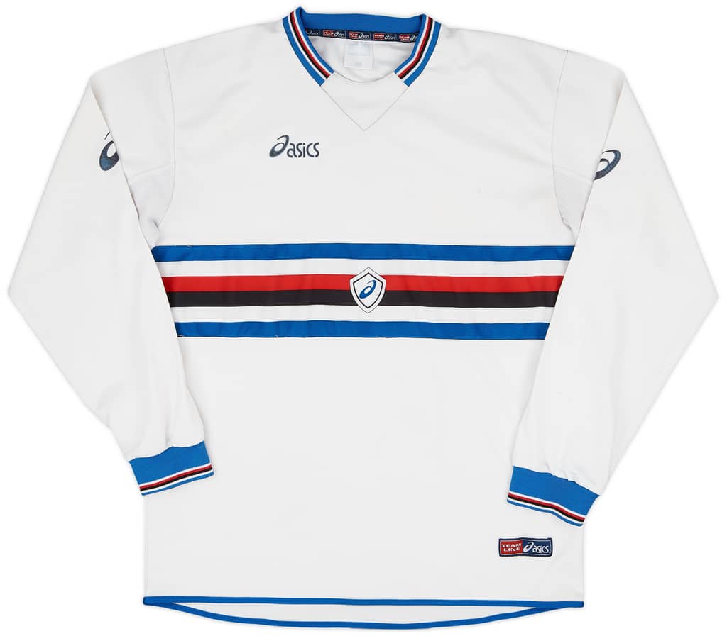 2003-04 Sampdoria Asics Training L/S Shirt #5 - 6/10 - (XL)