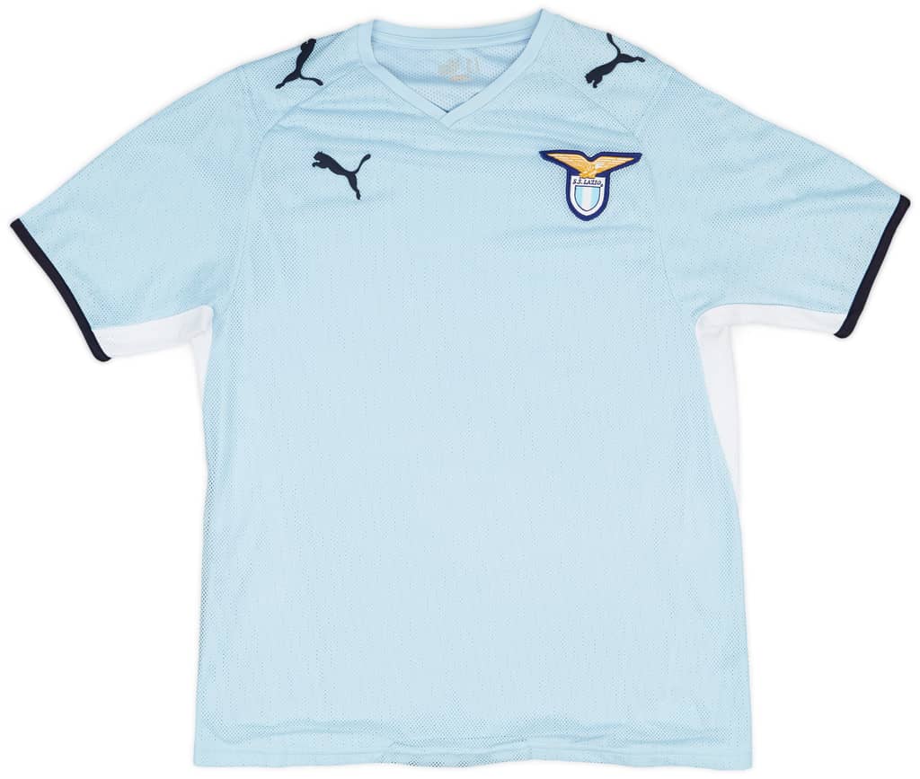 2008-09 Lazio Player Issue Home Shirt Zarate #10 - 7/10 - (M)