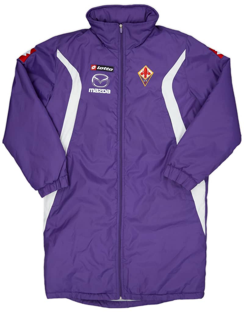 2011-12 Fiorentina Lotto Padded Bench Coat - 9/10 - (L)
