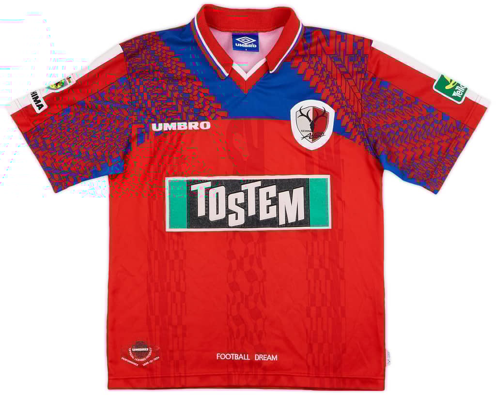 1997 Kashima Antlers Home Shirt - 8/10 - (S)