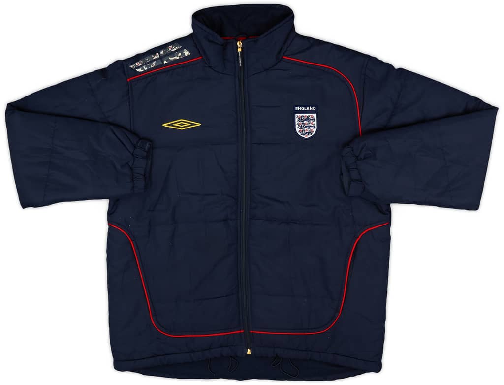 2006-08 England Umbro Padded Bench Coat - 6/10 - (XS)