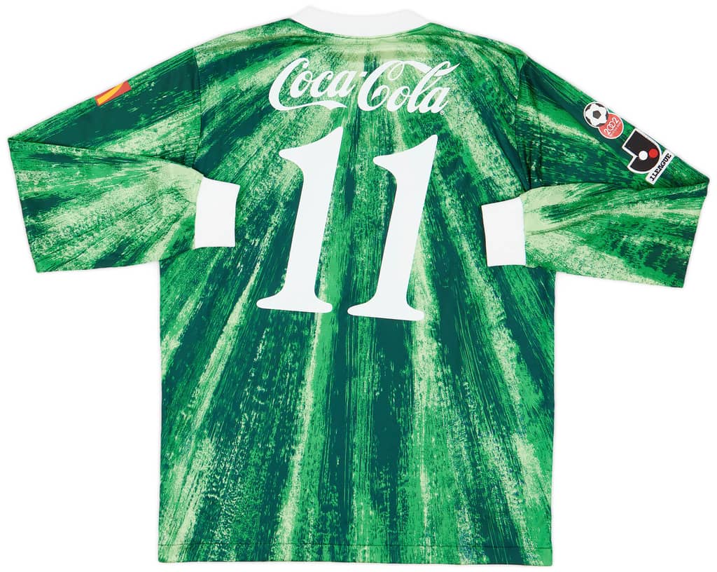 1993-94 Verdy Kawasaki Match Issue Home Shirt #11