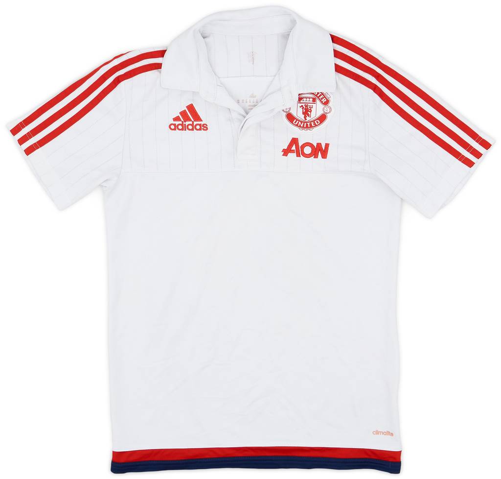 2015-16 Manchester United adidas Polo Shirt - 6/10 - (XS)