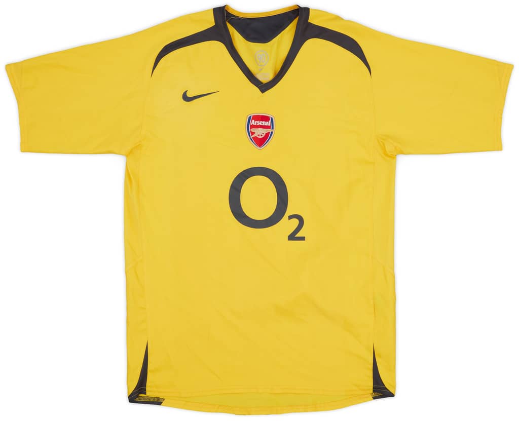 2005-06 Arsenal Away Shirt - 8/10 - (XL.Boys)