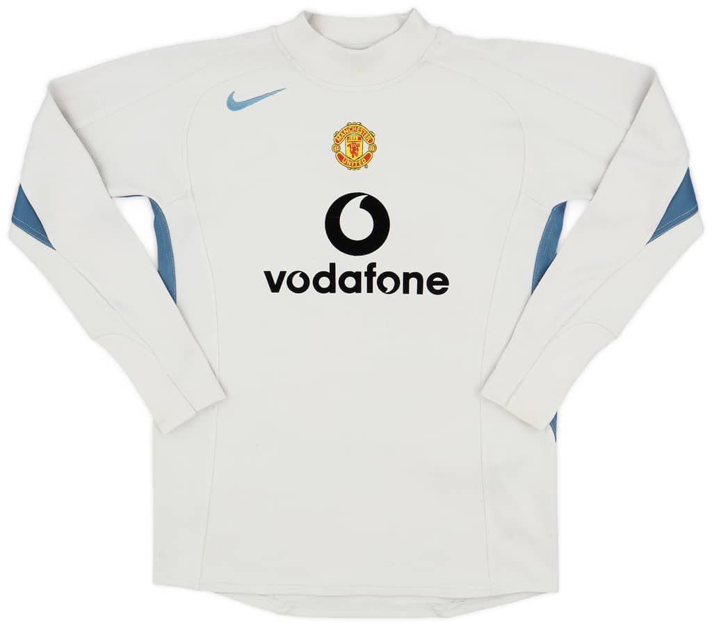 2004-05 Manchester United GK Shirt - 9/10 - (L.Boys)