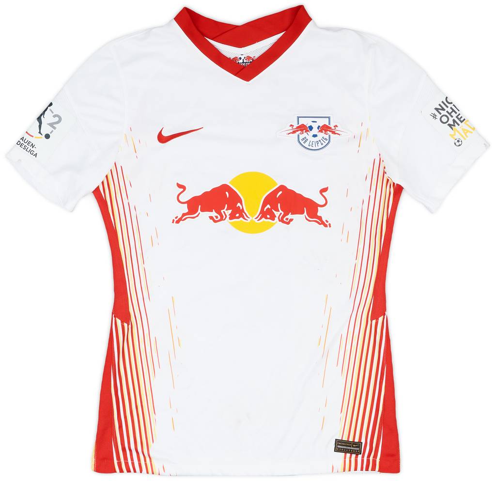 2020-21 RB Leipzig Frauen Match Issue Signed Home Shirt #13 (Mauly)