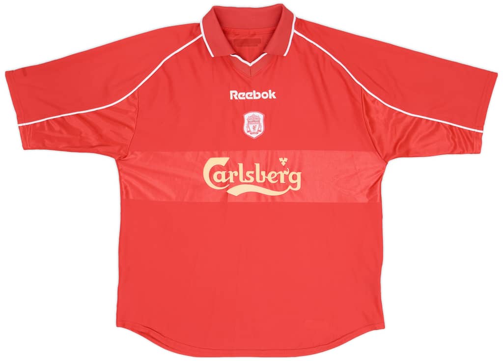 2000-02 Liverpool Home Shirt Fowler #9 - 7/10 - (L)