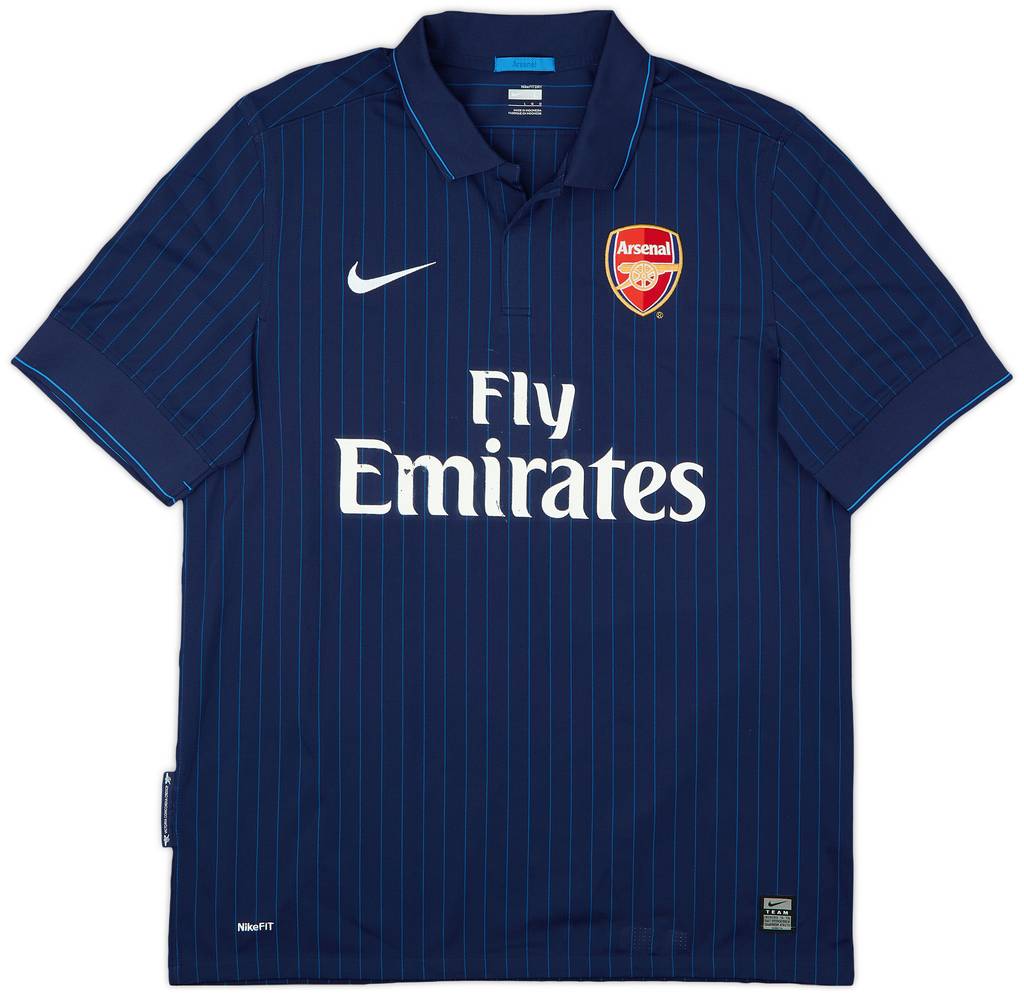 2009-10 Arsenal Away Shirt Fabregas #4 - 5/10 - (L)