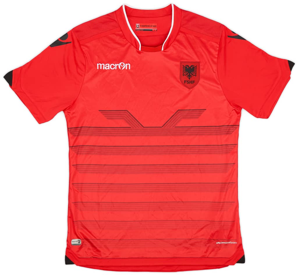 2016 Albania Home Shirt - 9/10 - (S)