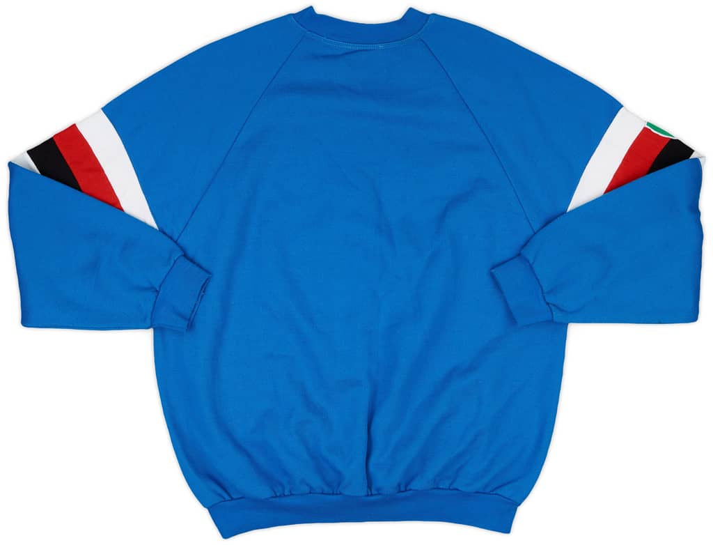 1990-91 Sampdoria Le Felpe Dei Grandi Club Sweat Top - 8/10 - (L)