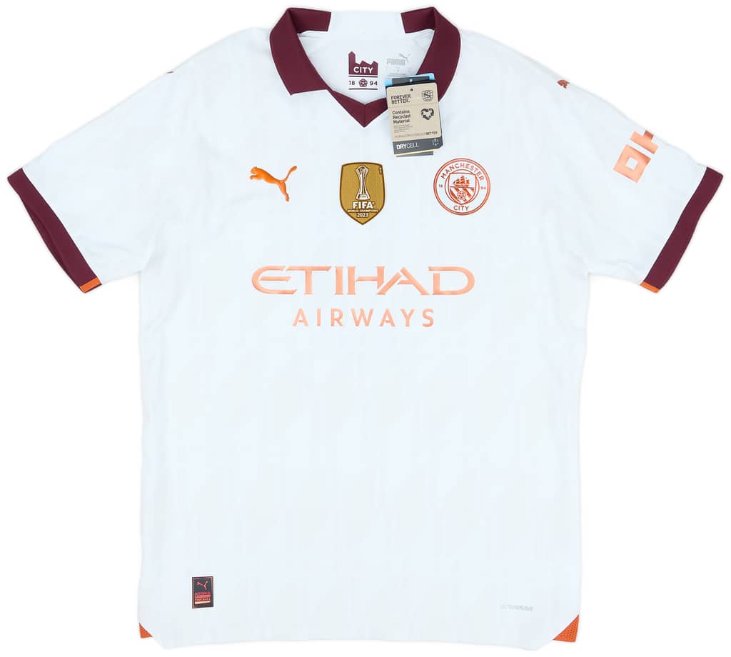 2023-24 Manchester City Player Issue Away European Shirt Haaland #9