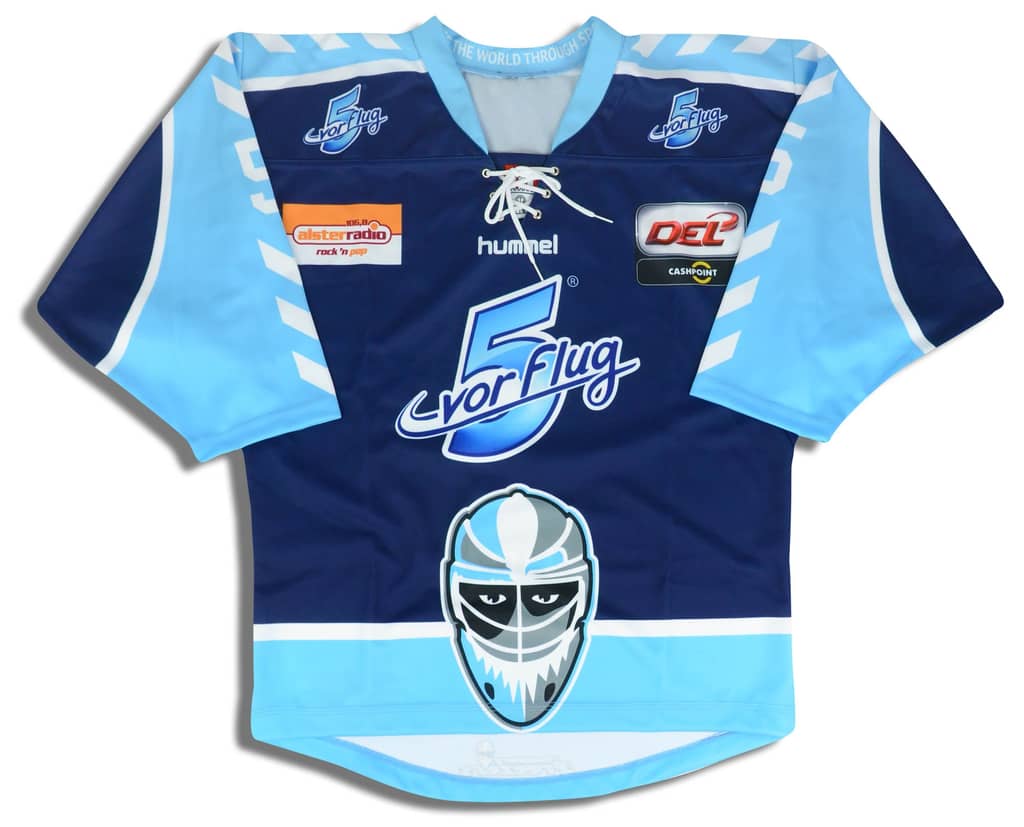 2013-14 Hamburg Freezers Kurz #5 Hummel Jersey (Home) S