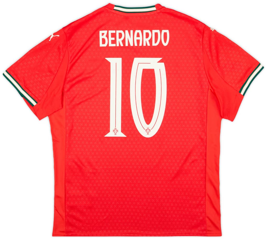2025-26 Portugal Home Shirt Bernardo #10