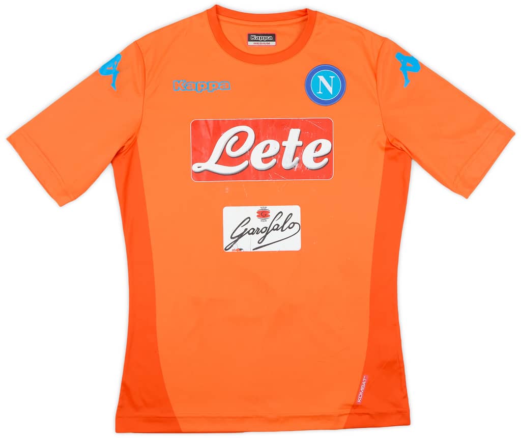 2017-18 Napoli European GK Shirt - 6/10 - (M)