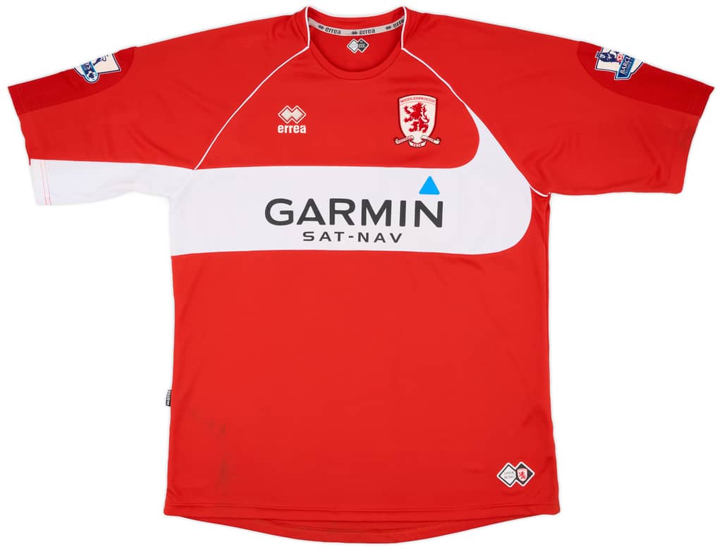 2008-09 Middlesbrough Home Shirt Alfonso Alves #12 - 8/10 - (3XL)