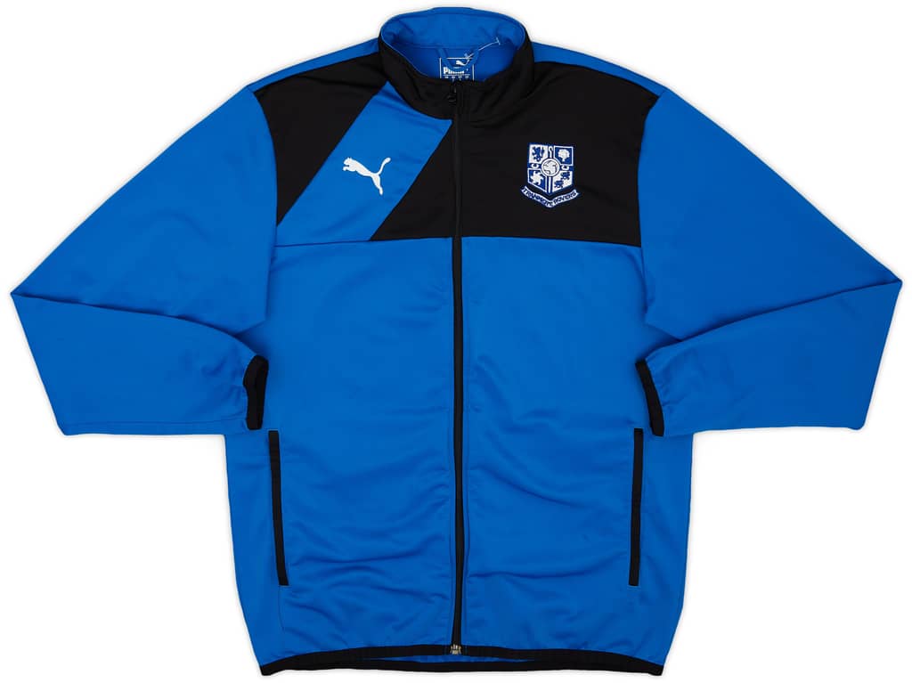 2018-19 Tranmere Rovers Puma Track Jacket - 8/10 - (L)