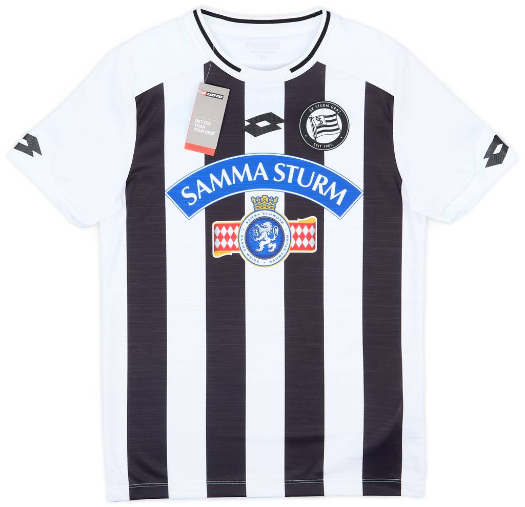 2019-20 Sturm Graz Home Shirt (KIDS)