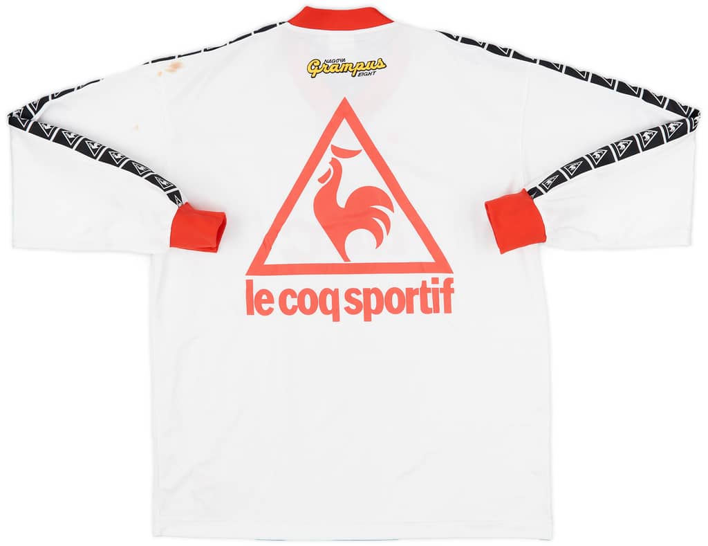 1998 Nagoya Grampus Eight Player Issue Le Coq Sportif Training L/S Shirt #28 - 6/10 - (XL)