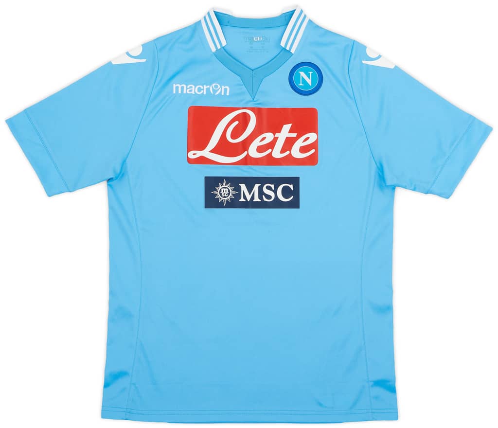 2013-14 Napoli Home Shirt - 8/10 - (S)