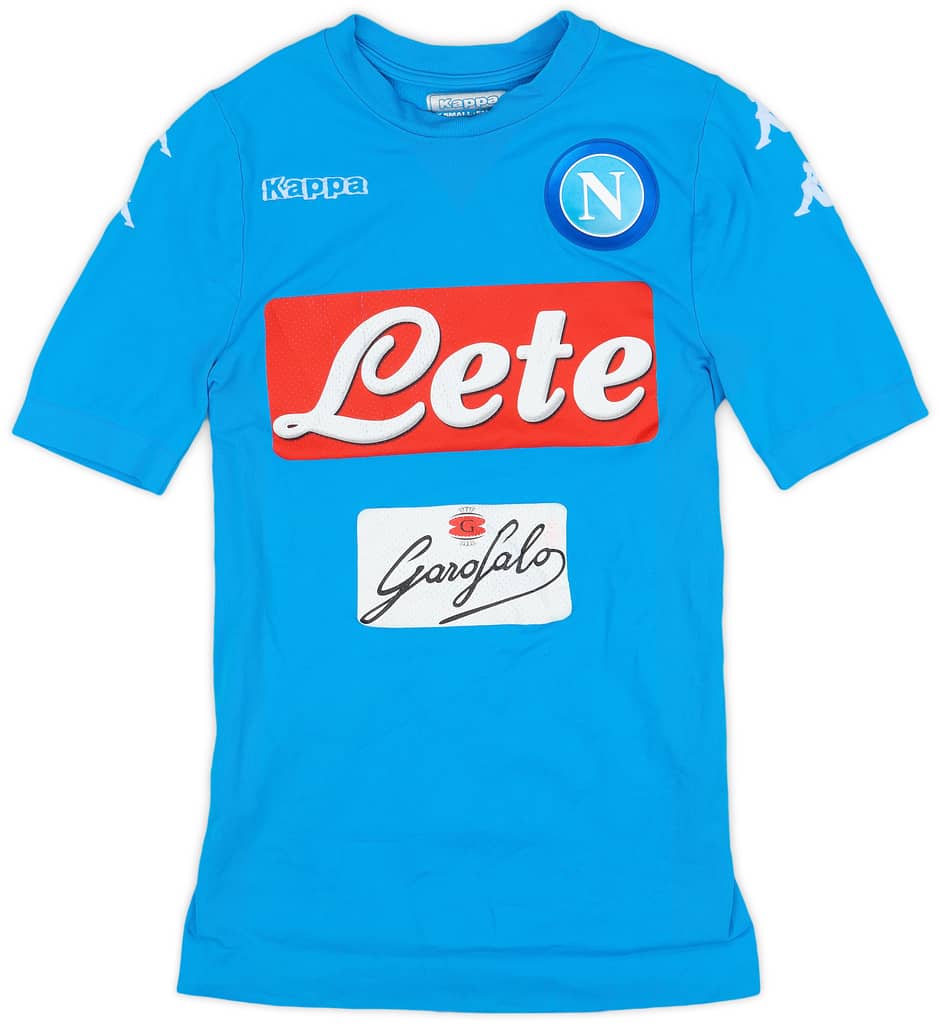 2016-17 Napoli Home Shirt - 7/10 - (XS)