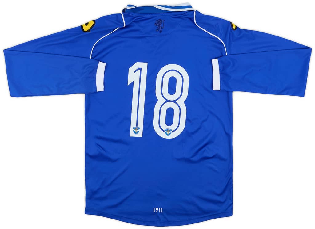 2015-16 Brescia Home L/S Shirt #18 - 8/10 - (M)