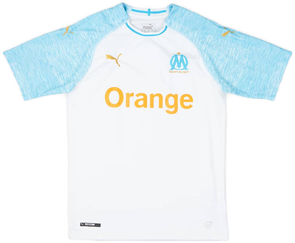 2018-19 Olympique Marseille Home Shirt - 5/10 - (S)