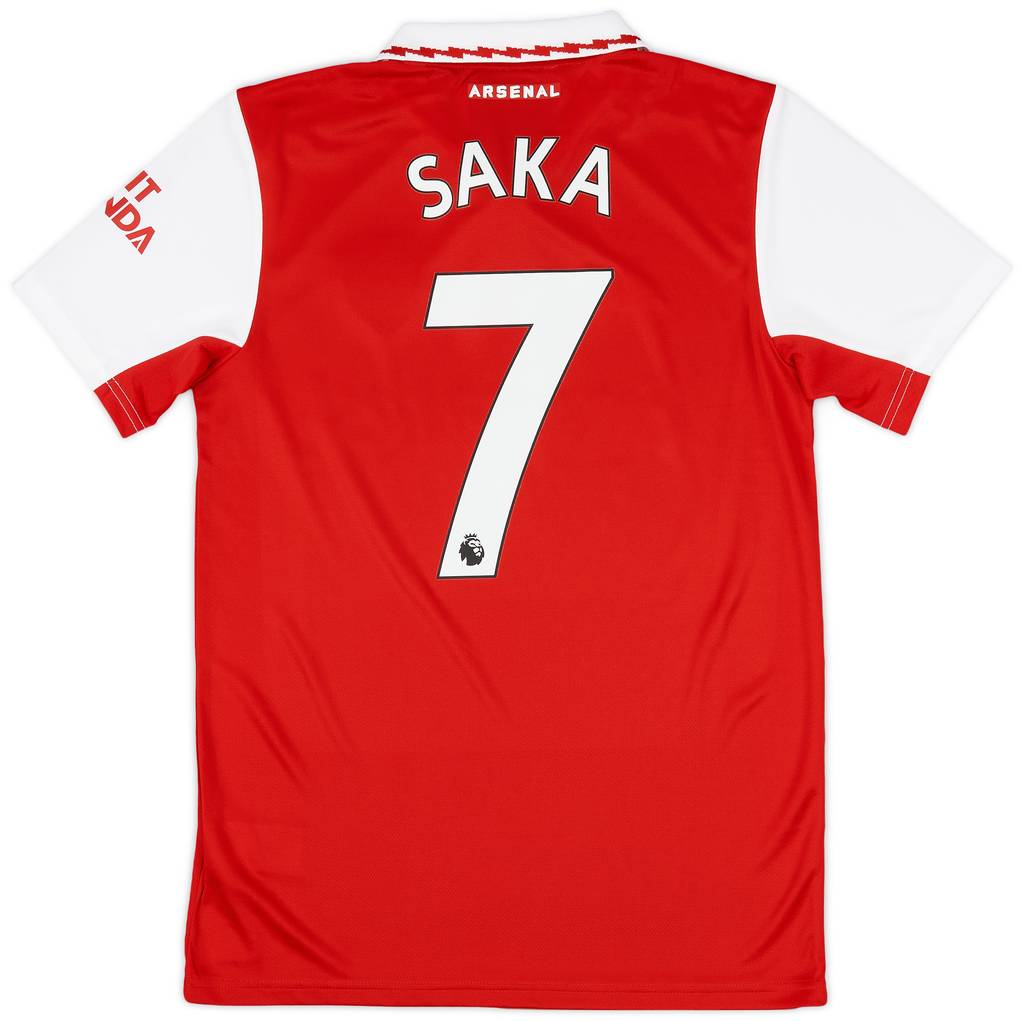 2022-23 Arsenal Home Shirt Saka #7 (S)