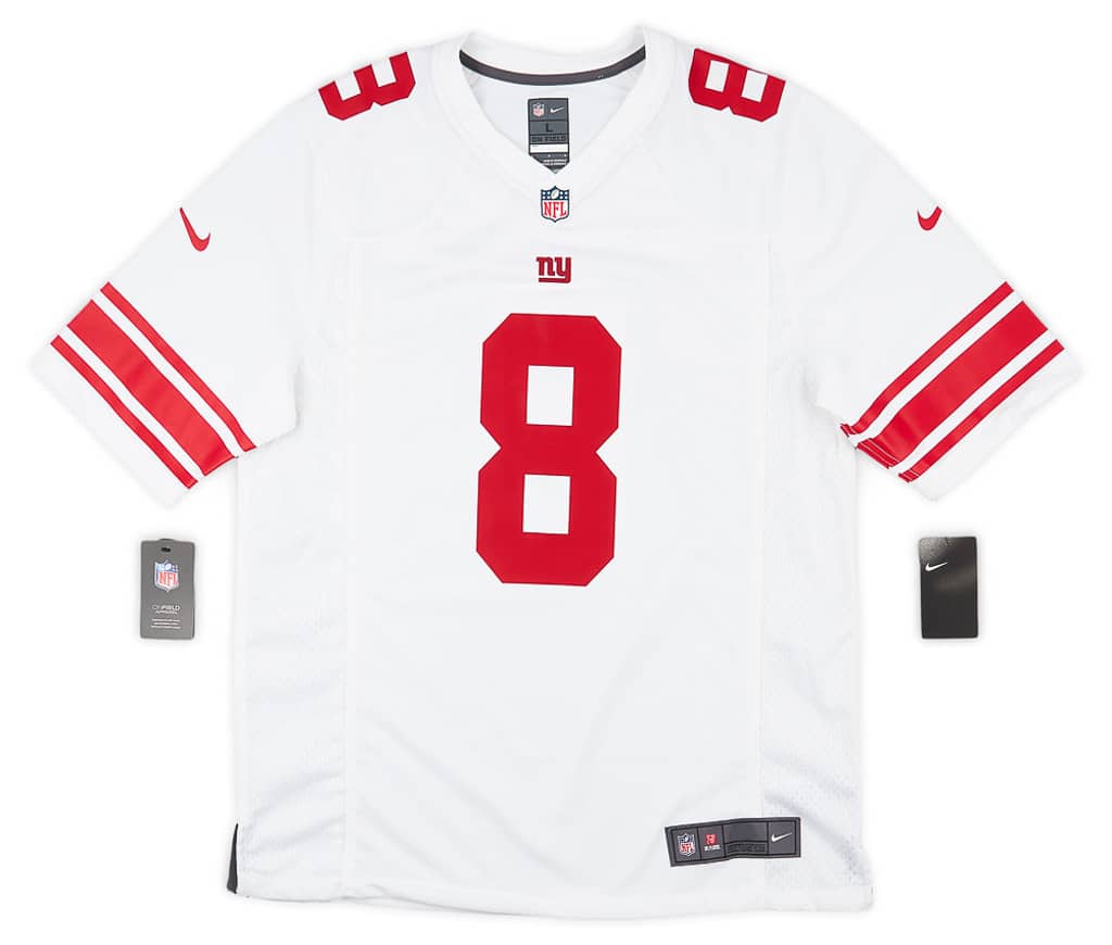 2019-23 New York Giants Jones #8 Nike Game Jersey (Away) L - W/Tags
