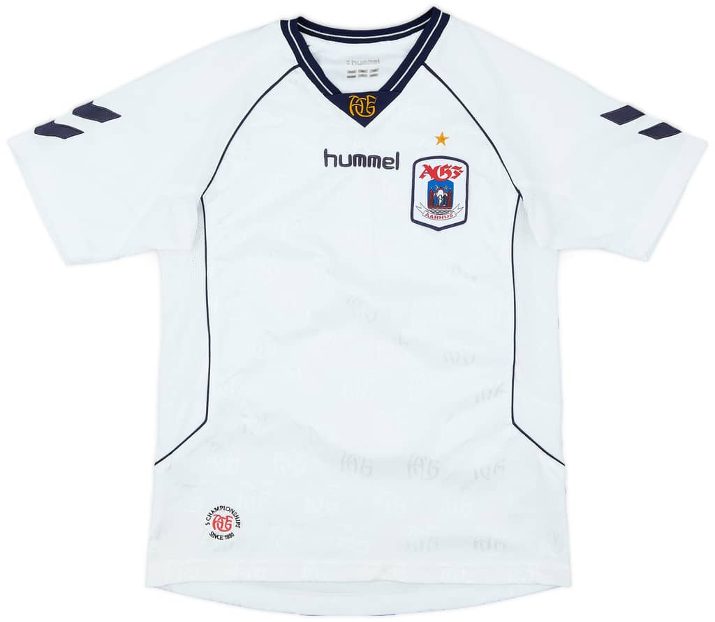 2007-09 AGF Aarhus Home Shirt - 6/10 - (XL.Boys)