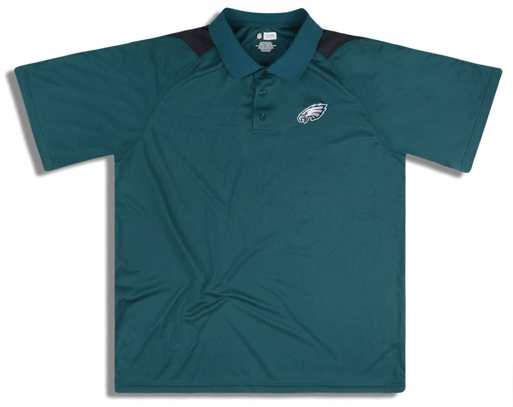 2010s Philadelphia Eagles NFL Polo Shirt XXL