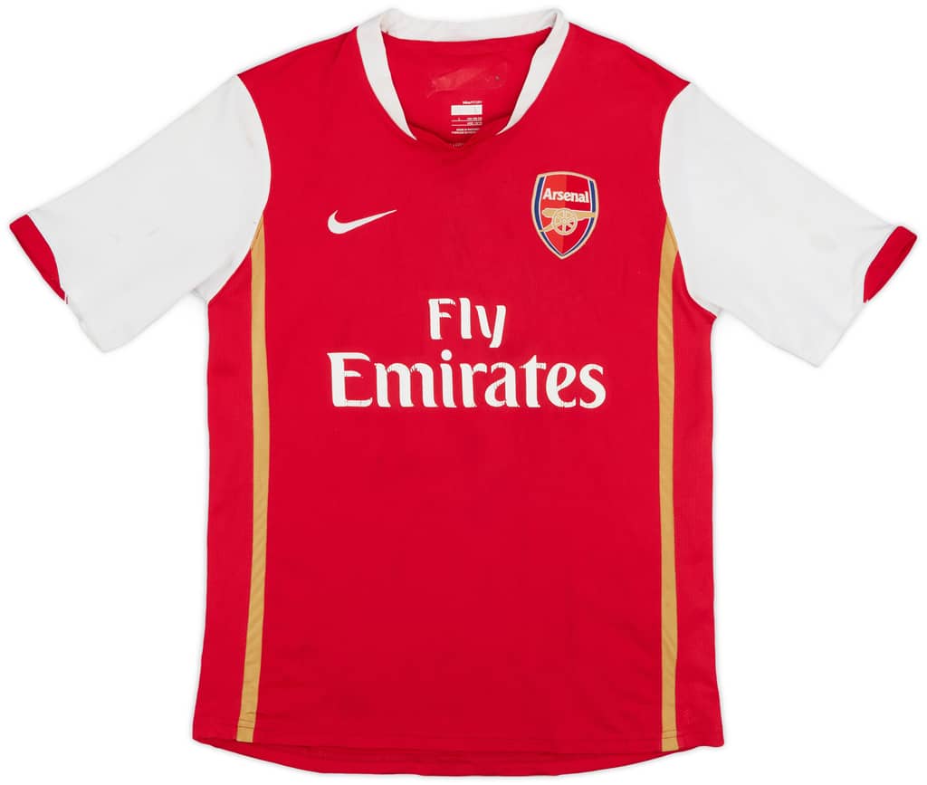 2006-08 Arsenal Home Shirt - 5/10 - (L.Boys)