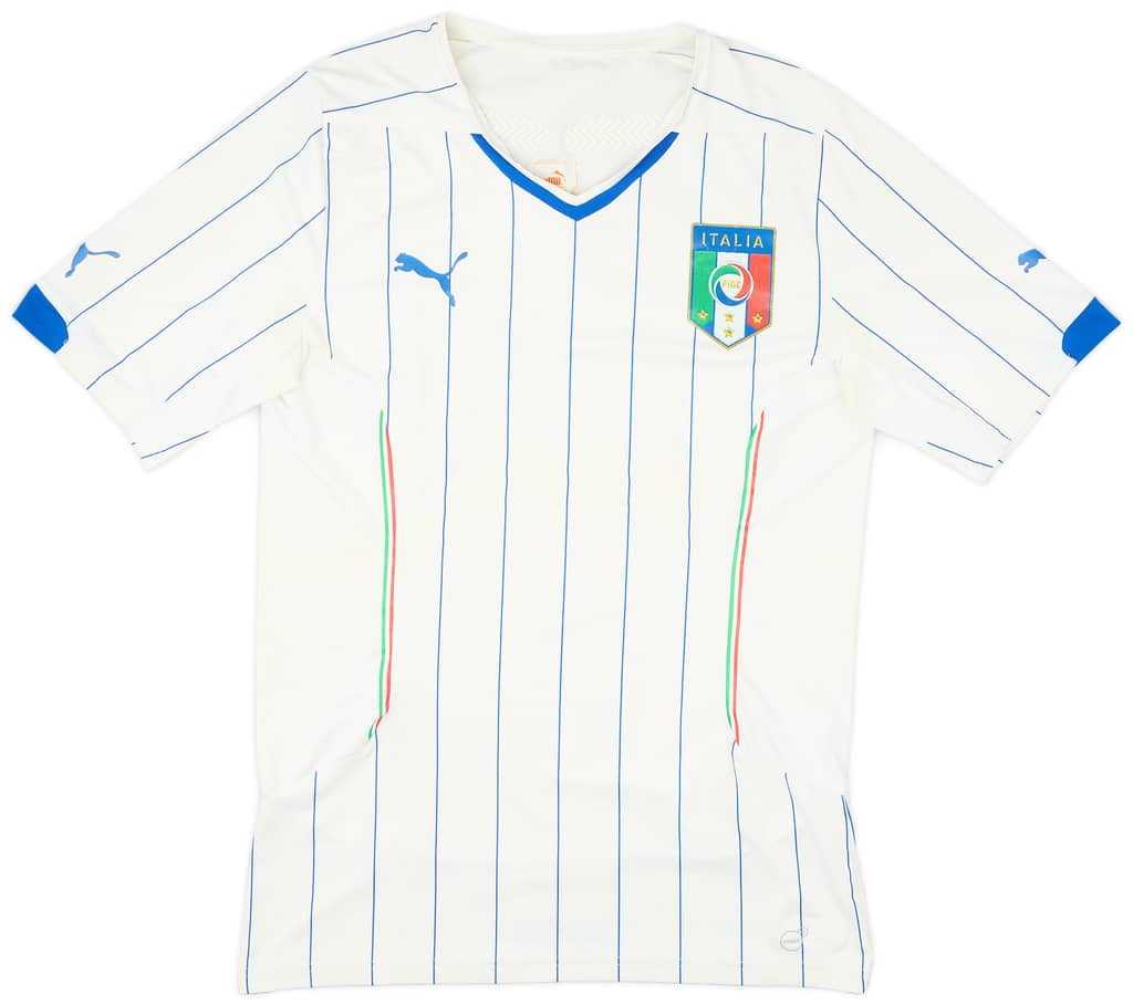 2014-15 Italy Player Issue Away Shirt - 7/10 - (XXL)