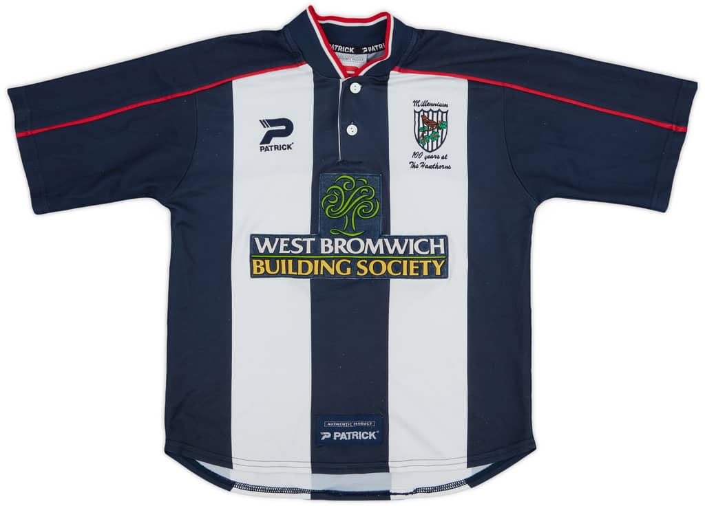 2000-02 West Brom Home Shirt - 6/10 - (M.Boys)