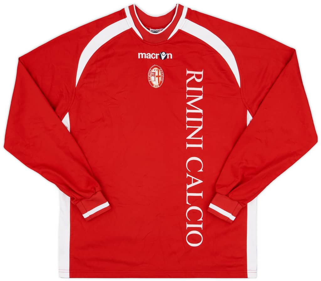 2006-07 Rimini Macron Training L/S Shirt - 6/10 - (M)