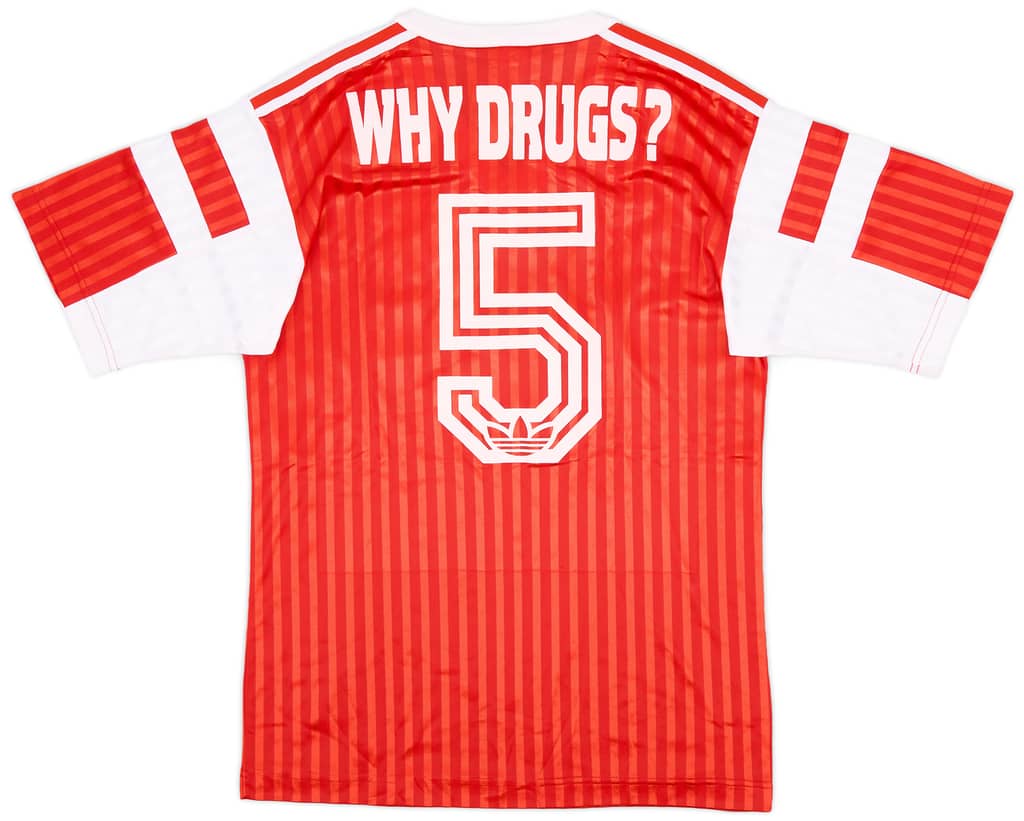 1990-91 Grasshoppers Match Issue Away Shirt #5