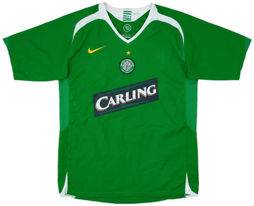 2005-06 Celtic Away Shirt - 7/10 - (XL.Boys)
