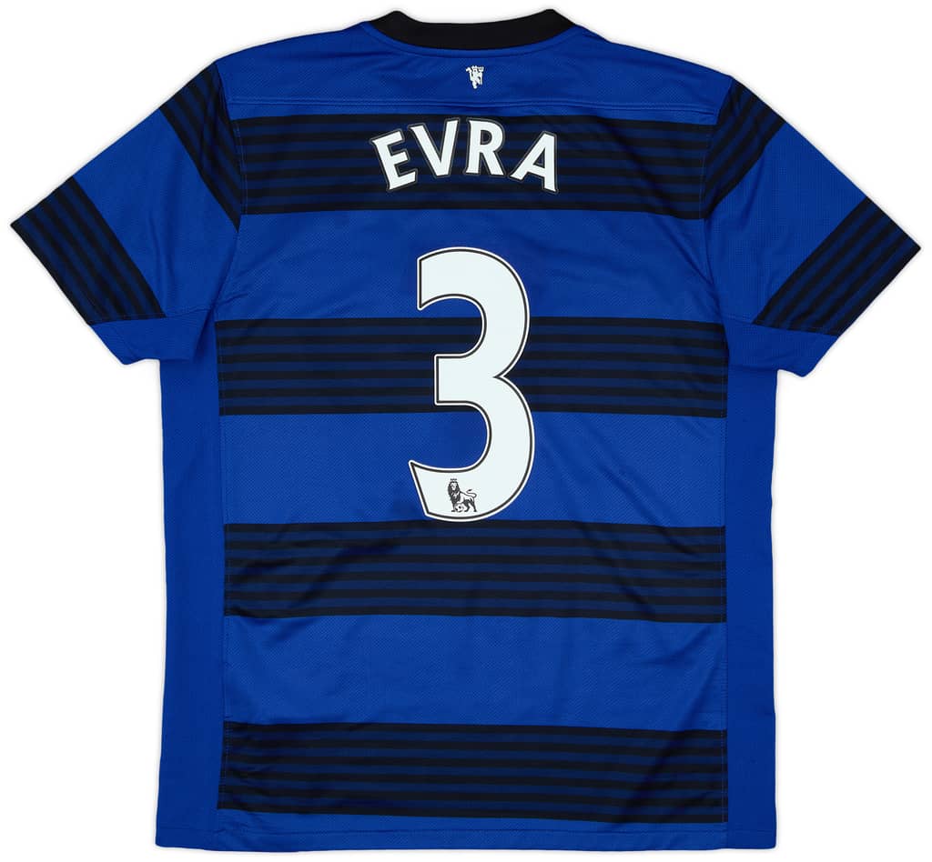 2011-13 Manchester United Away Shirt Evra #3 - 6/10 - (S)